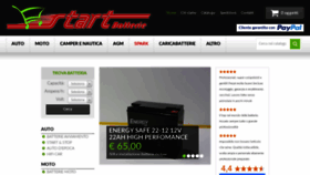 What Startbatterieshop.it website looked like in 2020 (3 years ago)