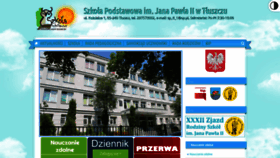 What Sptluszcz.pl website looked like in 2020 (3 years ago)