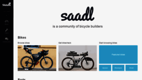 What Saadl.com website looked like in 2020 (3 years ago)