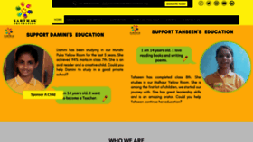 What Sarthakfoundation.org website looked like in 2020 (3 years ago)