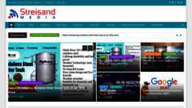 What Streisandmedia.com website looked like in 2020 (3 years ago)