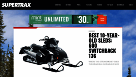 What Supertraxmag.com website looked like in 2020 (3 years ago)