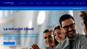 What Softlandcapitalhumano.com website looked like in 2020 (3 years ago)