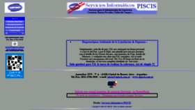 What Sipiscis.com.ar website looked like in 2020 (3 years ago)