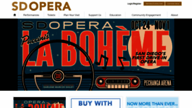 What Sdopera.com website looked like in 2020 (3 years ago)