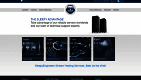 What Sleepyengineers.com website looked like in 2020 (4 years ago)