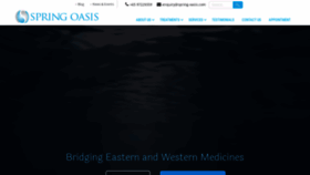 What Spring-oasis.com website looked like in 2020 (3 years ago)