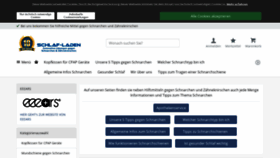 What Schlaf-laden.de website looked like in 2020 (3 years ago)