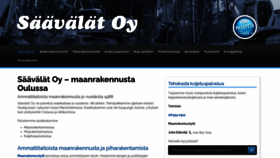 What Saavalat.fi website looked like in 2020 (3 years ago)