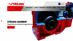 What Strojna.si website looked like in 2020 (3 years ago)