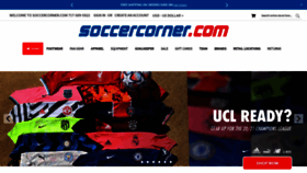 What Soccercorner.com website looked like in 2020 (3 years ago)