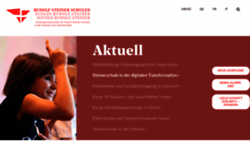 What Steinerschule.ch website looked like in 2020 (3 years ago)