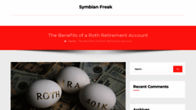 What Symbian-freak.com website looked like in 2020 (3 years ago)
