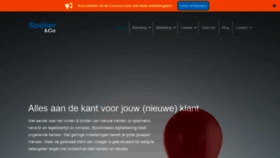 What Spijkerenco.nl website looked like in 2020 (3 years ago)