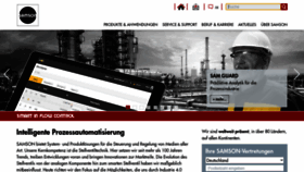 What Samson.de website looked like in 2020 (3 years ago)