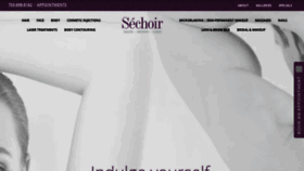 What Sechoirbeautybarva.com website looked like in 2020 (3 years ago)