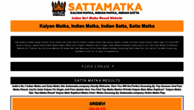 What Sattamatka.company website looked like in 2020 (3 years ago)