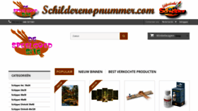 What Schilderenopnummer.com website looked like in 2020 (3 years ago)