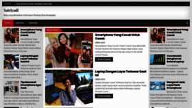What Satriyadi.web.id website looked like in 2020 (3 years ago)