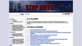 What Stopumts.nl website looked like in 2020 (3 years ago)