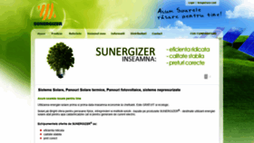 What Sunergizer.ro website looked like in 2020 (3 years ago)