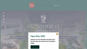 What Stonyhurst.ac.uk website looked like in 2020 (3 years ago)