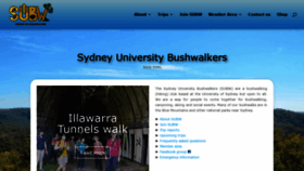 What Subw.org.au website looked like in 2020 (3 years ago)