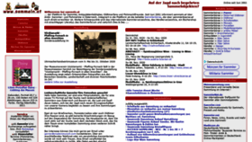 What Sammeln.at website looked like in 2020 (3 years ago)