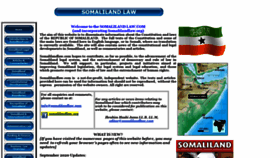 What Somalilandlaw.com website looked like in 2020 (3 years ago)