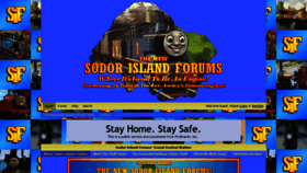 What Sodorislandforums.com website looked like in 2020 (3 years ago)