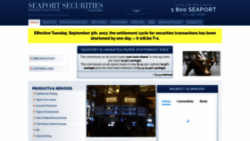 What Seaportonline.com website looked like in 2020 (3 years ago)
