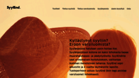 What Syylend.fi website looked like in 2020 (3 years ago)