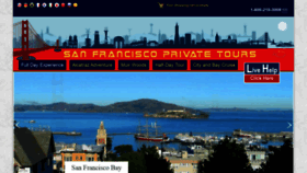 What Sanfranciscoprivatetoursf.com website looked like in 2020 (3 years ago)