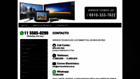 What Serviciotecnicoled.com website looked like in 2020 (3 years ago)