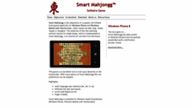 What Smartmahjongg.com website looked like in 2020 (3 years ago)