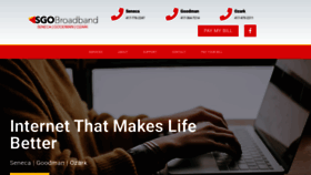 What Sgobroadband.com website looked like in 2020 (3 years ago)