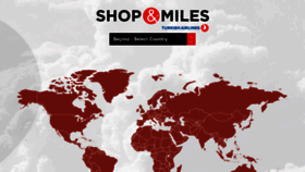 What Shopandmiles.com website looked like in 2020 (3 years ago)