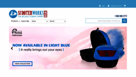 What Scooterworks.com website looked like in 2020 (3 years ago)