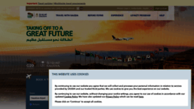 What Saudiairlines.com website looked like in 2020 (3 years ago)