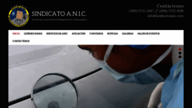 What Sindicatoanic.com website looked like in 2020 (3 years ago)