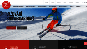 What Skicentrum.com website looked like in 2020 (3 years ago)