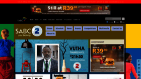 What Sabc2.co.za website looked like in 2020 (3 years ago)