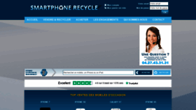 What Smartphonerecycle.fr website looked like in 2020 (3 years ago)