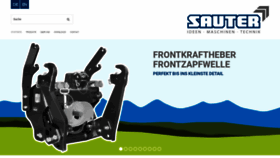 What Sauter-stetten.com website looked like in 2020 (3 years ago)