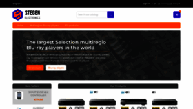 What Stegen.com website looked like in 2020 (3 years ago)