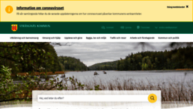 What Strangnas.se website looked like in 2020 (3 years ago)