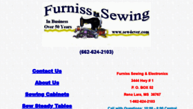 What Sew4ever.com website looked like in 2020 (3 years ago)