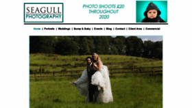 What Seagullphotography.co.uk website looked like in 2020 (3 years ago)