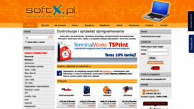 What Softx.pl website looked like in 2020 (4 years ago)