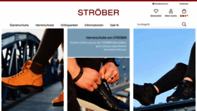 What Stroeber.de website looked like in 2020 (3 years ago)
